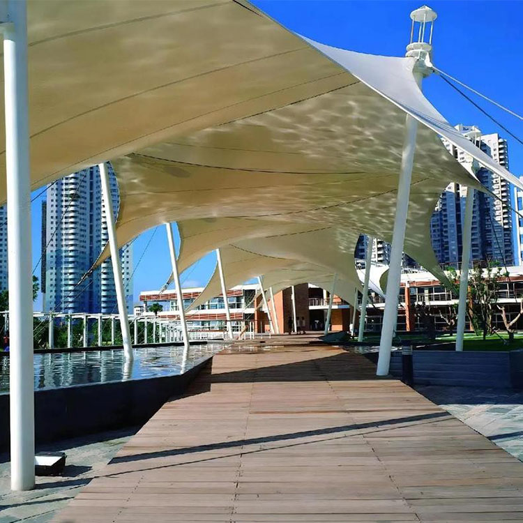 烟台膜结构景观棚