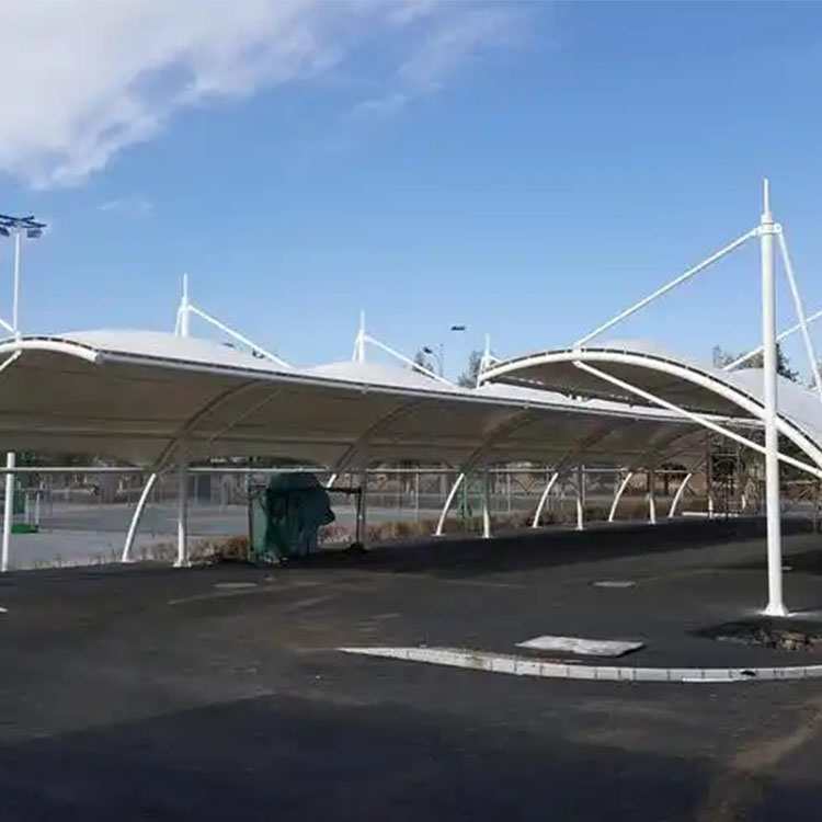 烟台膜结构电动车棚