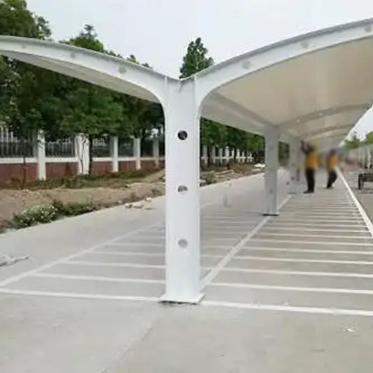 烟台膜结构电动车棚