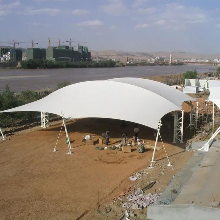 烟台膜结构汽车棚